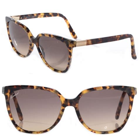 gucci tortoise shell butterfly sunglasses|Gucci tortoise shell eyeglasses.